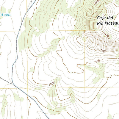 United States Geological Survey Montoso Peak, NM (2020, 24000-Scale) digital map
