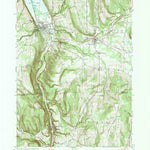 United States Geological Survey Montour Falls, NY (1950, 24000-Scale) digital map