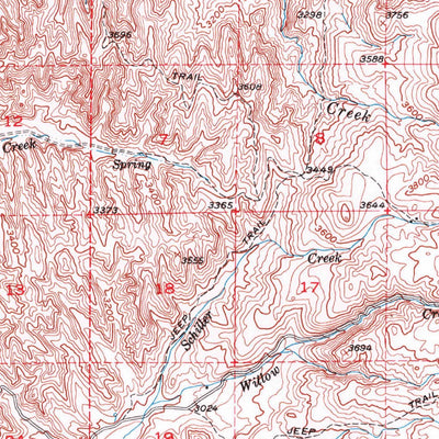 United States Geological Survey Montour, ID (1953, 62500-Scale) digital map