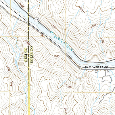 United States Geological Survey Montour, ID (2020, 24000-Scale) digital map