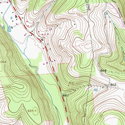 United States Geological Survey Montoursville North, PA (1965, 24000-Scale) digital map