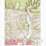 United States Geological Survey Montoursville North, PA (1999, 24000-Scale) digital map