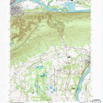 United States Geological Survey Montoursville South, PA (1994, 24000-Scale) digital map