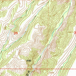 United States Geological Survey Montoya Butte, NM (1995, 24000-Scale) digital map