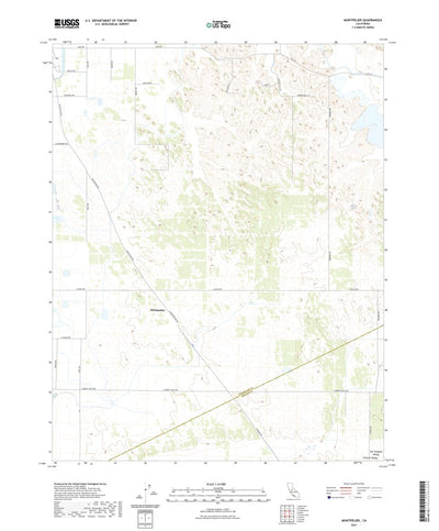 United States Geological Survey Montpelier, CA (2021, 24000-Scale) digital map