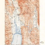 United States Geological Survey Montpelier, ID-WY-UT (1909, 125000-Scale) digital map