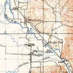 United States Geological Survey Montpelier, ID-WY-UT (1909, 125000-Scale) digital map