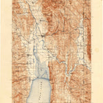 United States Geological Survey Montpelier, ID-WY-UT (1911, 125000-Scale) digital map