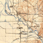 United States Geological Survey Montpelier, ID-WY-UT (1911, 125000-Scale) digital map