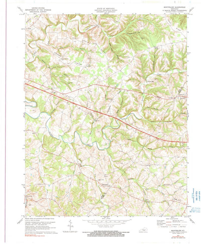 United States Geological Survey Montpelier, KY (1973, 24000-Scale) digital map