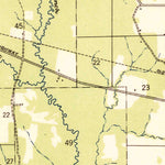 United States Geological Survey Montpelier, LA (1942, 31680-Scale) digital map