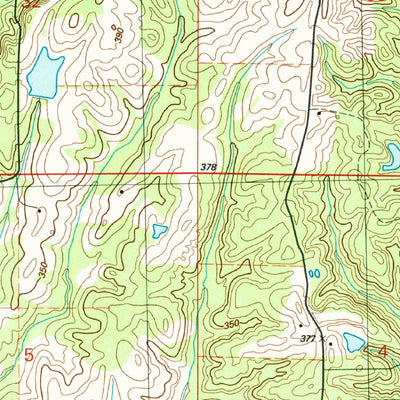 United States Geological Survey Montpelier, MS (1987, 24000-Scale) digital map