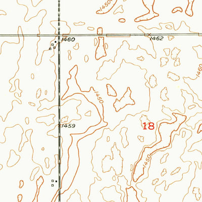 United States Geological Survey Montpelier, ND (1953, 24000-Scale) digital map