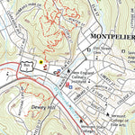 United States Geological Survey Montpelier, VT (2021, 24000-Scale) digital map