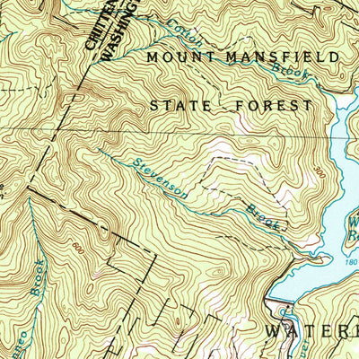 United States Geological Survey Montpelier, VT-NH (1988, 100000-Scale) digital map