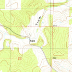 United States Geological Survey Montreal, MO (1976, 24000-Scale) digital map