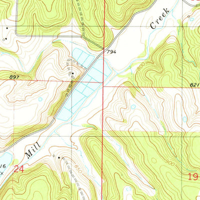 United States Geological Survey Montreal, MO (1976, 24000-Scale) digital map