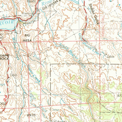 United States Geological Survey Montrose, CO (1956, 250000-Scale) digital map