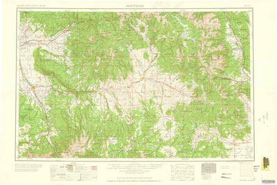 United States Geological Survey Montrose, CO (1960, 250000-Scale) digital map
