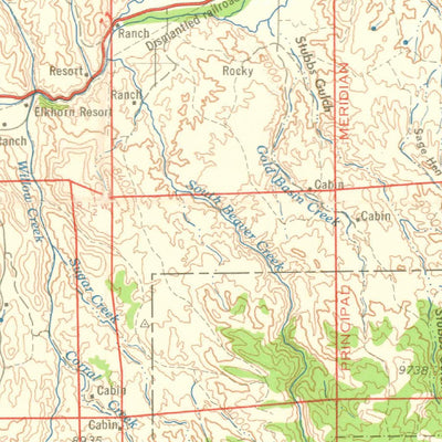 United States Geological Survey Montrose, CO (1960, 250000-Scale) digital map