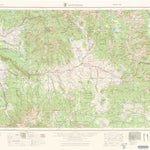 United States Geological Survey Montrose, CO (1968, 250000-Scale) digital map