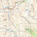 United States Geological Survey Montrose, CO (1968, 250000-Scale) digital map