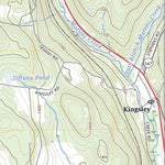 United States Geological Survey Montrose East, PA (2023, 24000-Scale) digital map