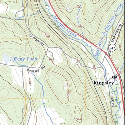 United States Geological Survey Montrose East, PA (2023, 24000-Scale) digital map