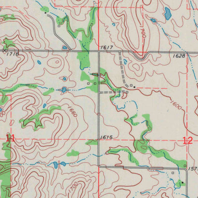 United States Geological Survey Montrose, KS (1969, 24000-Scale) digital map