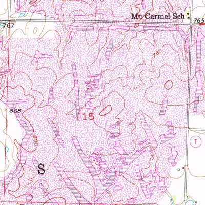 United States Geological Survey Montrose, MO (1953, 24000-Scale) digital map