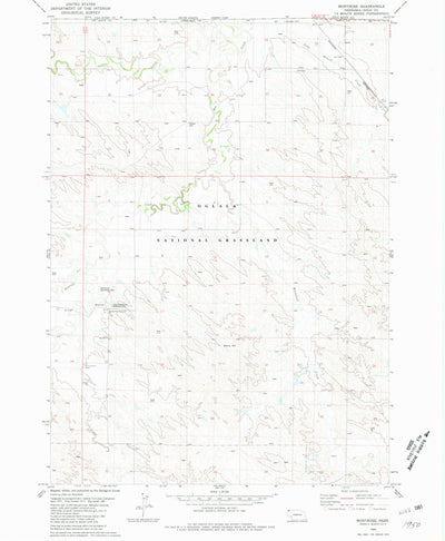 United States Geological Survey Montrose, NE (1980, 24000-Scale) digital map