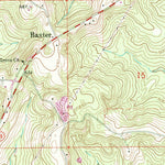 United States Geological Survey Montrose North, MS (1970, 24000-Scale) digital map