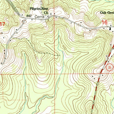 United States Geological Survey Montrose North, MS (2000, 24000-Scale) digital map