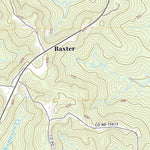 United States Geological Survey Montrose North, MS (2021, 24000-Scale) digital map