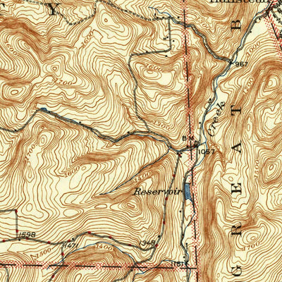 United States Geological Survey Montrose, PA-NY (1945, 62500-Scale) digital map