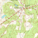 United States Geological Survey Montrose South, MS (1970, 24000-Scale) digital map