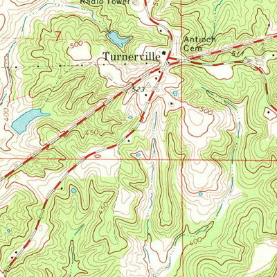 United States Geological Survey Montrose South, MS (1970, 24000-Scale) digital map