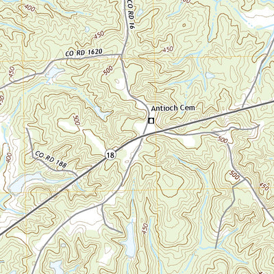 United States Geological Survey Montrose South, MS (2021, 24000-Scale) digital map