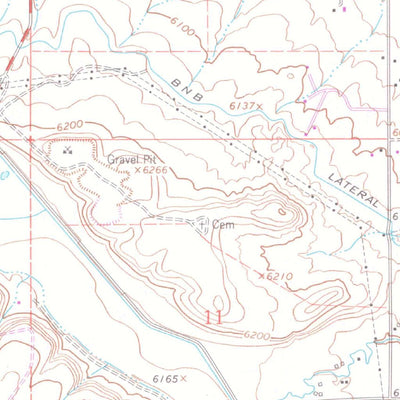 United States Geological Survey Montrose West, CO (1962, 24000-Scale) digital map