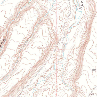 United States Geological Survey Montrose West, CO (1962, 24000-Scale) digital map