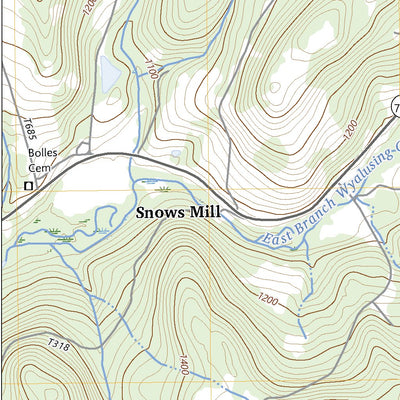 United States Geological Survey Montrose West, PA (2023, 24000-Scale) digital map