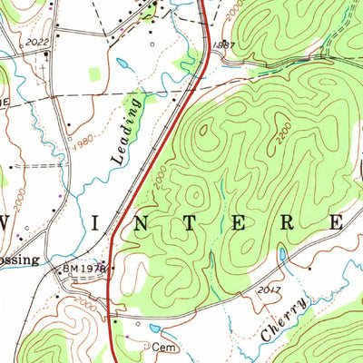 United States Geological Survey Montrose, WV (1969, 24000-Scale) digital map