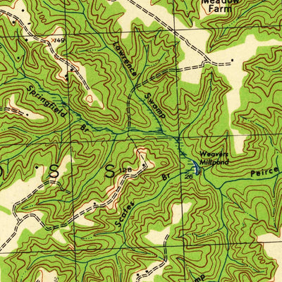 United States Geological Survey Montross, VA (1944, 31680-Scale) digital map