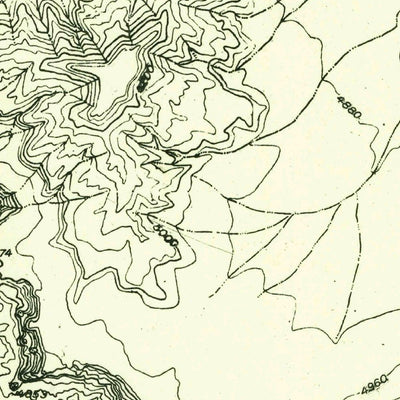 United States Geological Survey Monument Basin, UT (1952, 24000-Scale) digital map