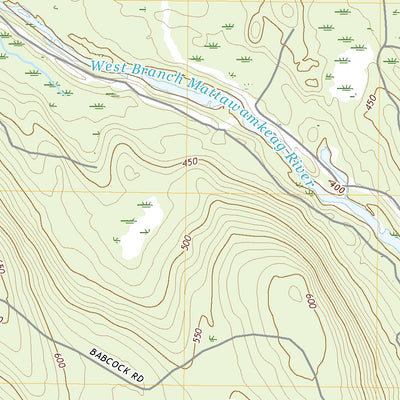 United States Geological Survey Monument Brook, ME (2021, 24000-Scale) digital map