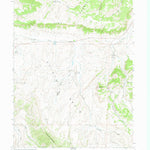 United States Geological Survey Monument Butte, CO (1966, 24000-Scale) digital map