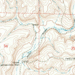 United States Geological Survey Monument Butte, WY (1968, 24000-Scale) digital map