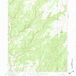 United States Geological Survey Monument Canyon, UT-CO (1957, 62500-Scale) digital map