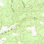United States Geological Survey Monument Canyon, UT-CO (1957, 62500-Scale) digital map