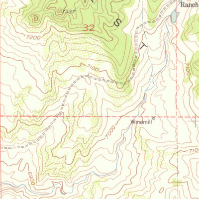 United States Geological Survey Monument, CO (1954, 24000-Scale) digital map